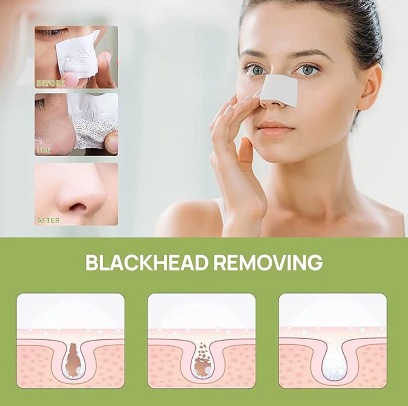 Blackhead Pore Removing Strips - Image 3