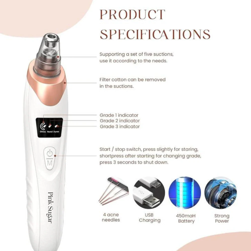 Blackhead Remover Pore Vacuum - Image 2