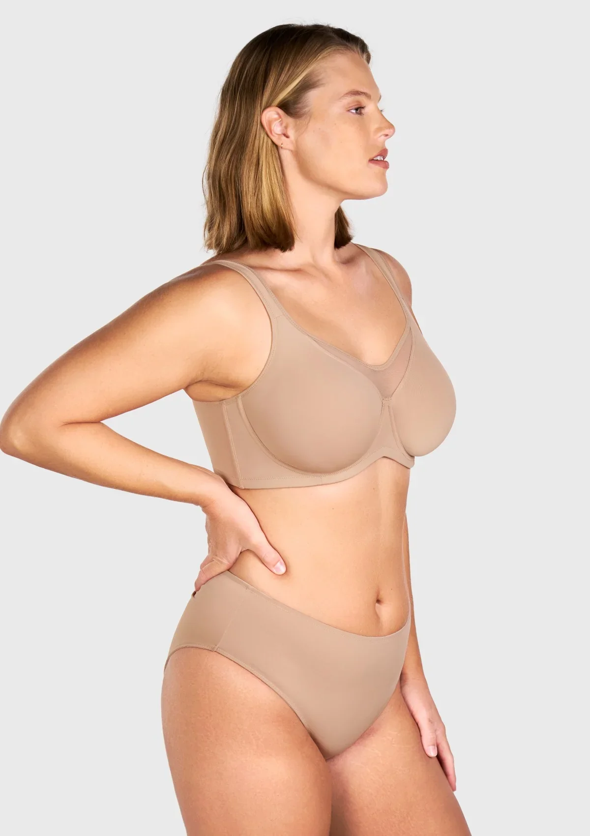 Cooling Underwire Minimizer Bra - Image 4