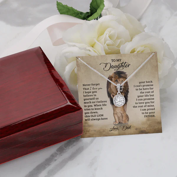 Dad's Love and Pride - Necklace Gift Set - Image 2