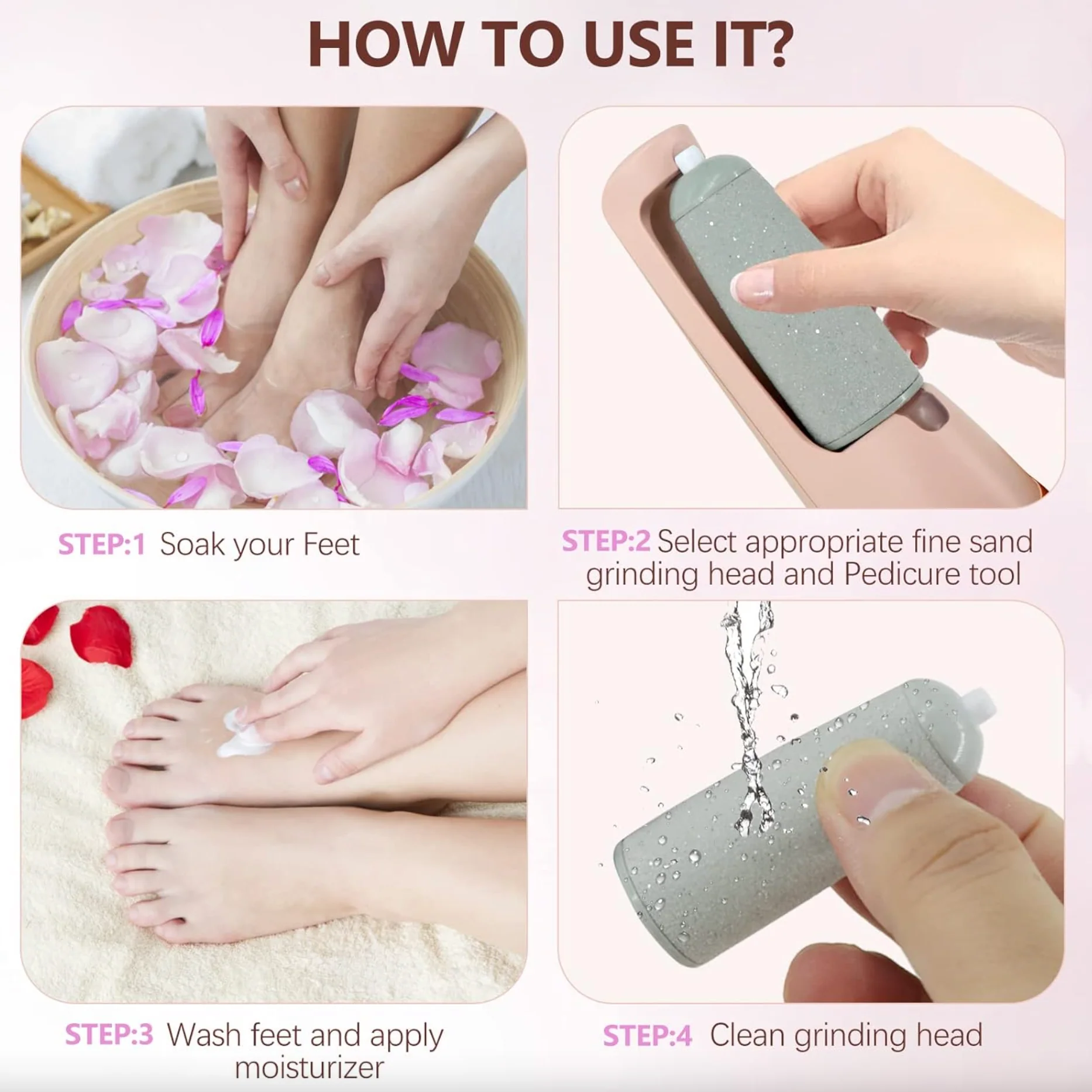 Pink Sugar Ultimate Foot Filer - Image 3