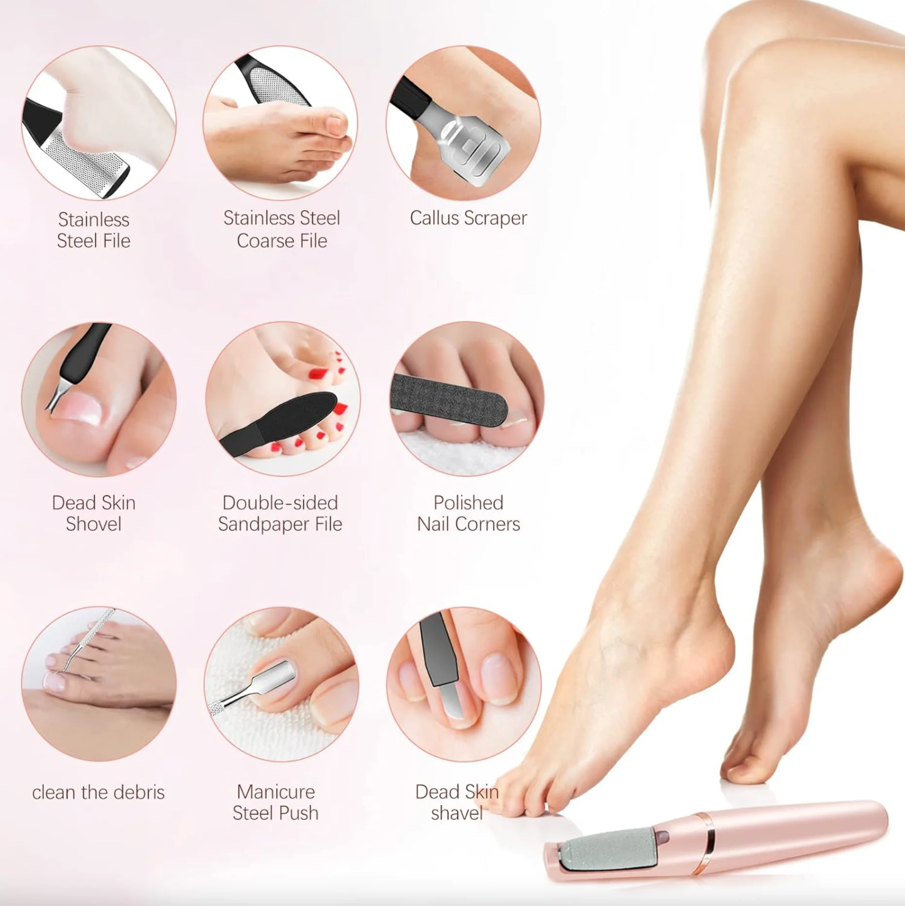 Pink Sugar Ultimate Foot Filer - Image 5