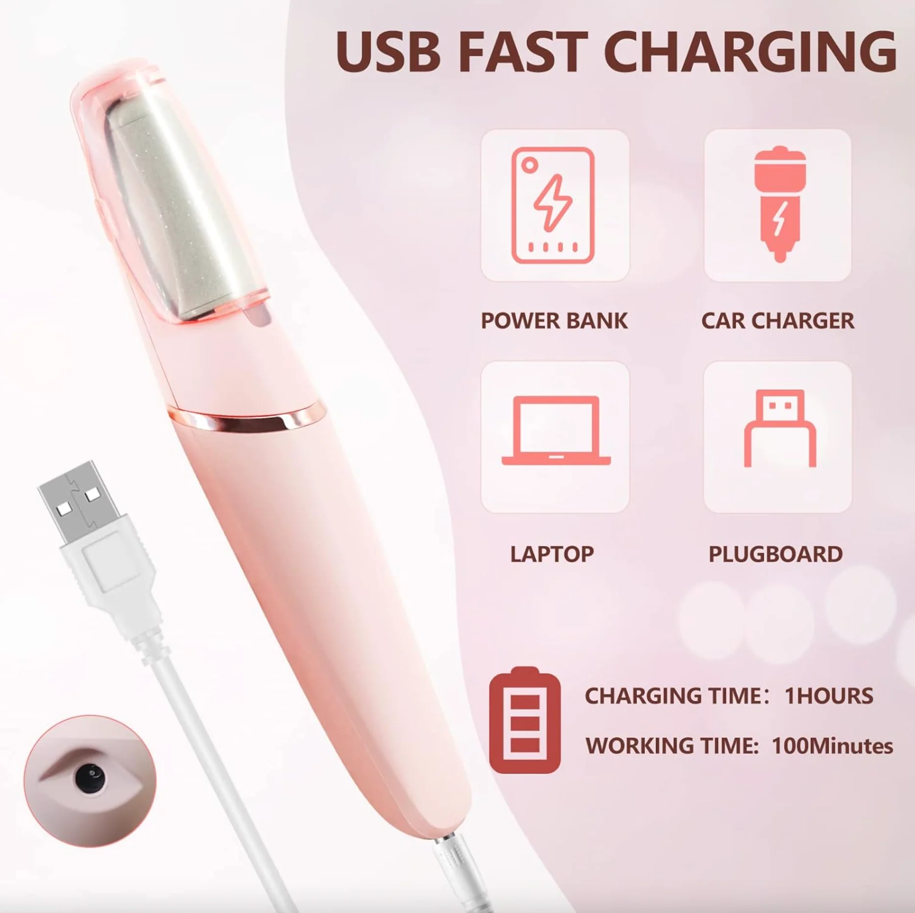 Pink Sugar Ultimate Foot Filer - Image 6