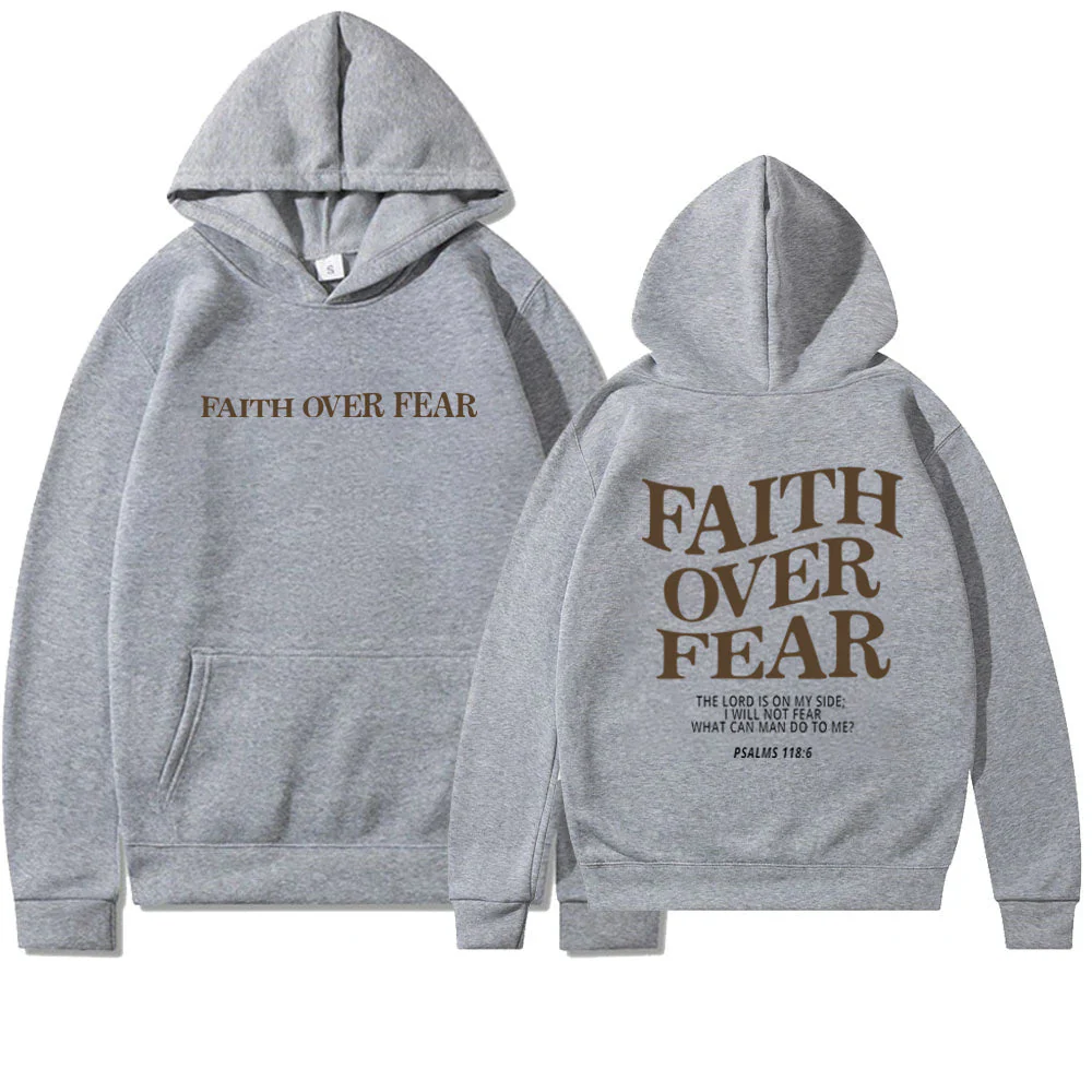 Faith Over Fear Hoodie - Image 3