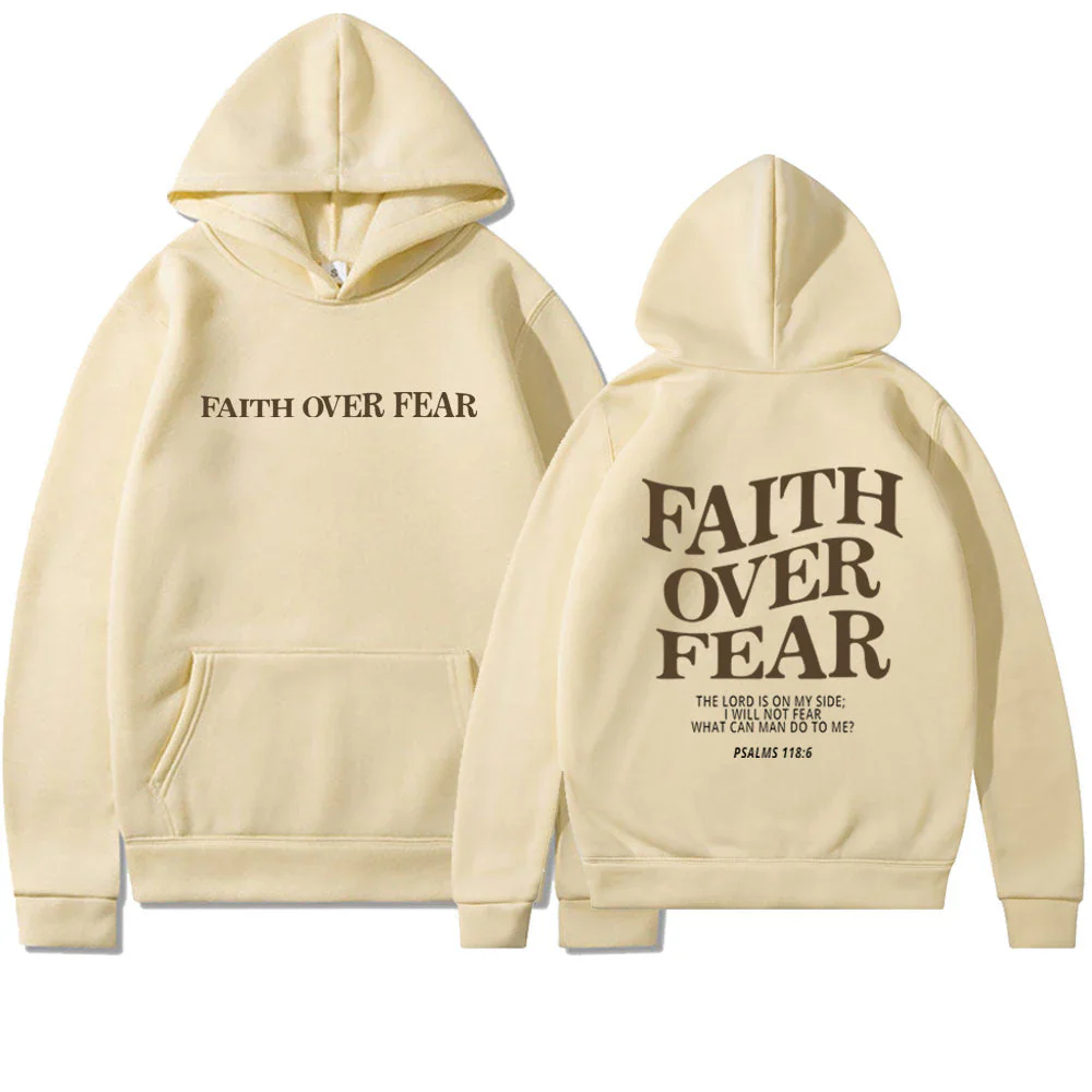 Faith Over Fear Hoodie - Image 4