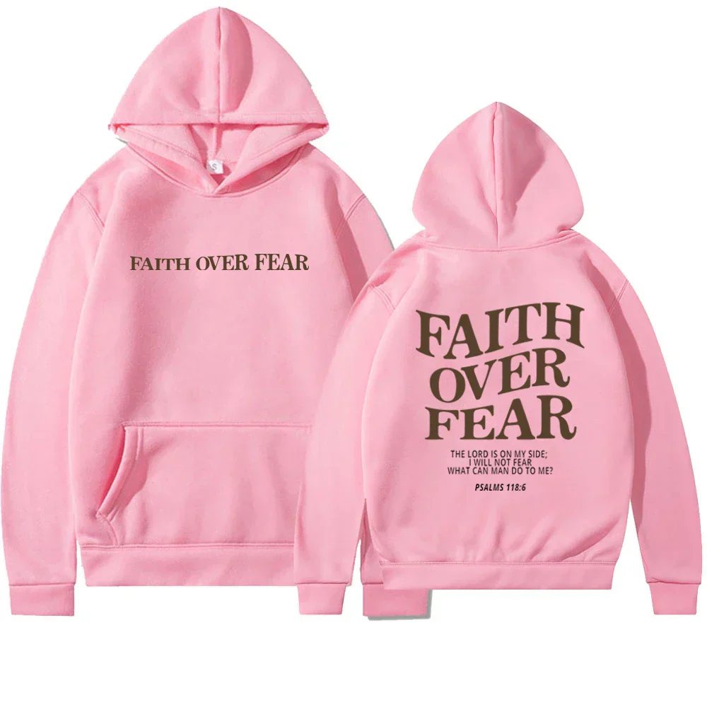 Faith Over Fear Hoodie - Image 5