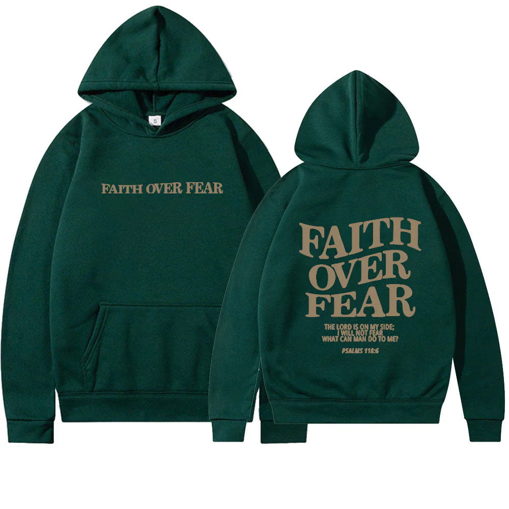 Faith Over Fear Hoodie - Image 6