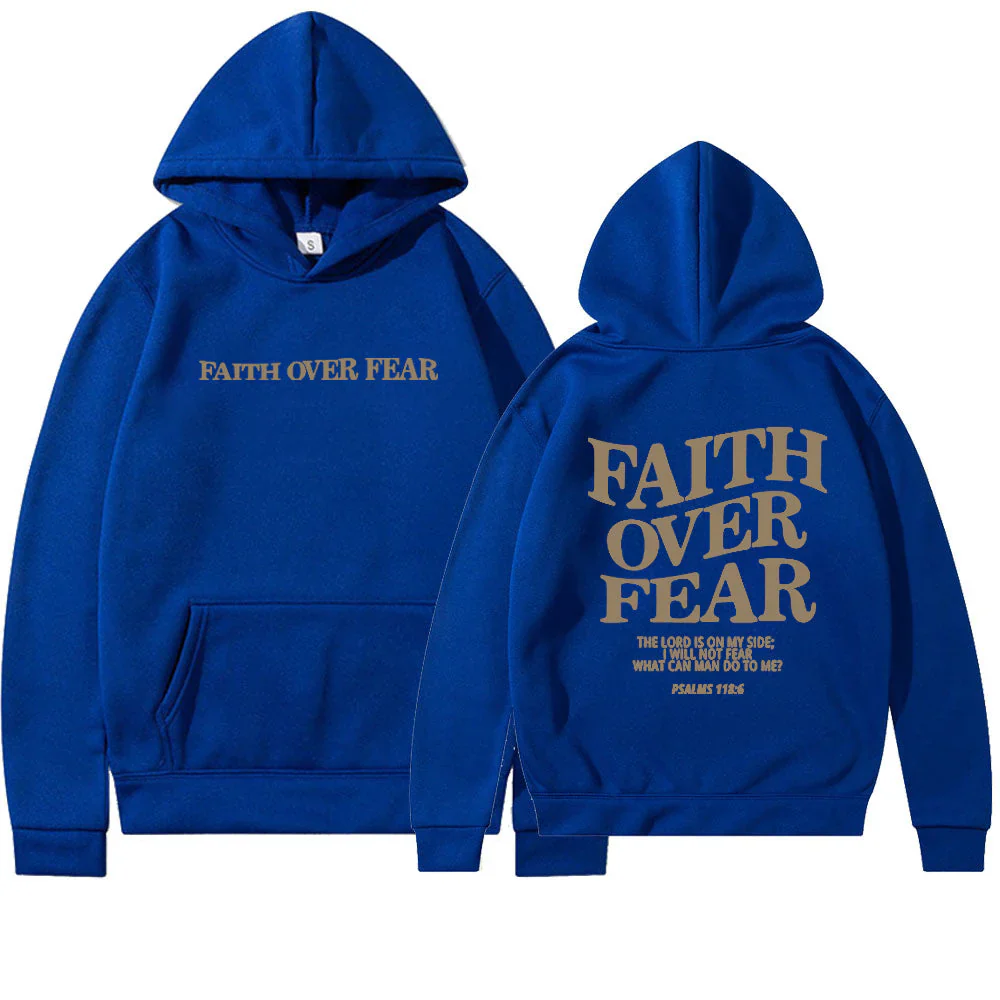 Faith Over Fear Hoodie - Image 7