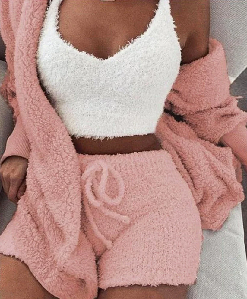 Ultra Cozy 3 Piece Loungewear Set - Image 3