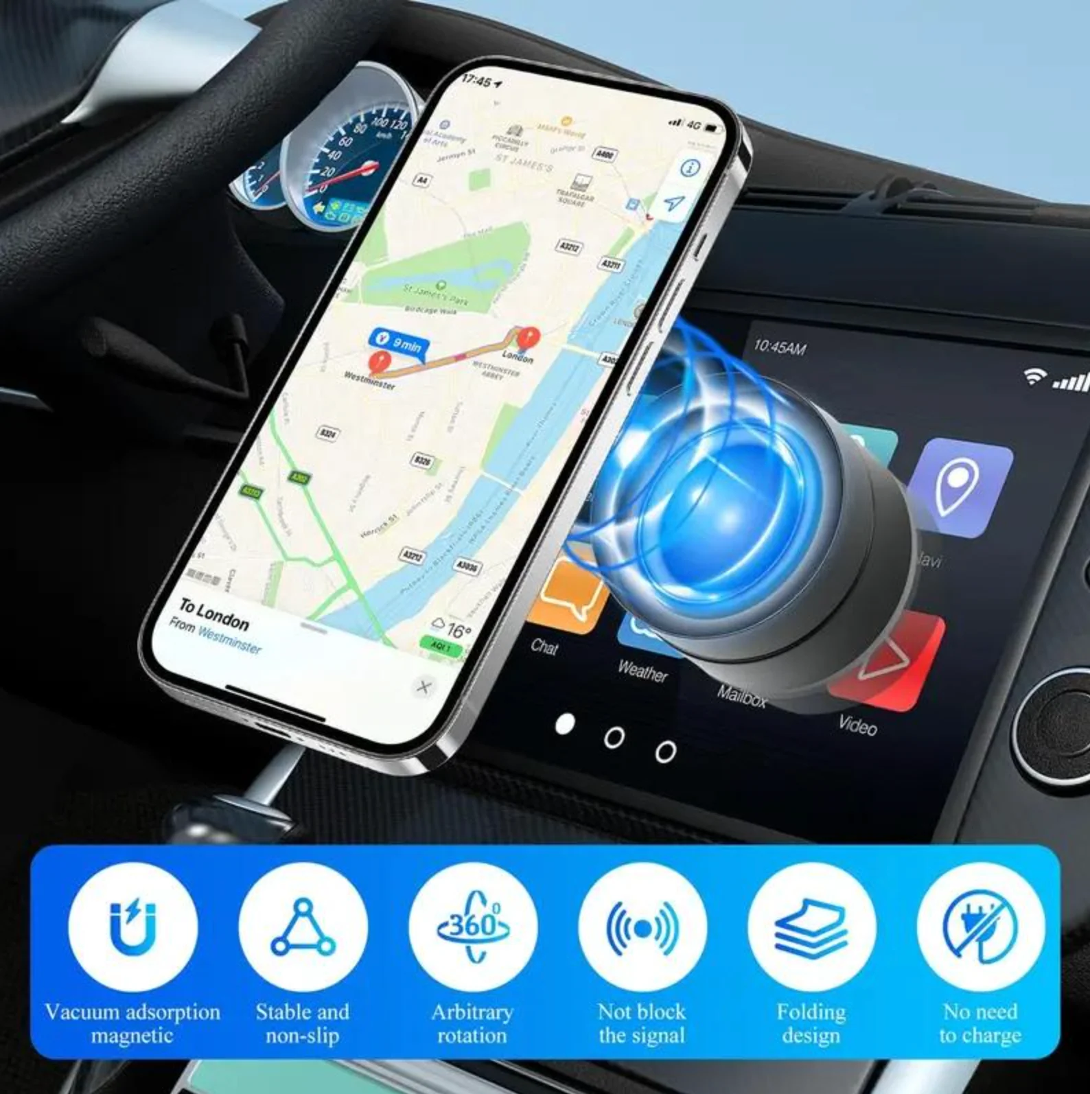 Vacuum Sealed Portable Phone Mount - Image 5