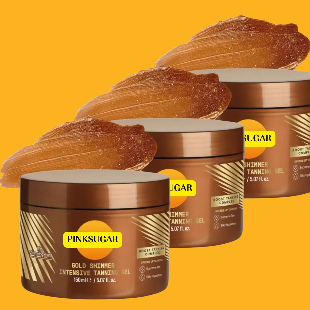 PinkSugar Gold Shimmer Intensive Tanning Gel - Image 8