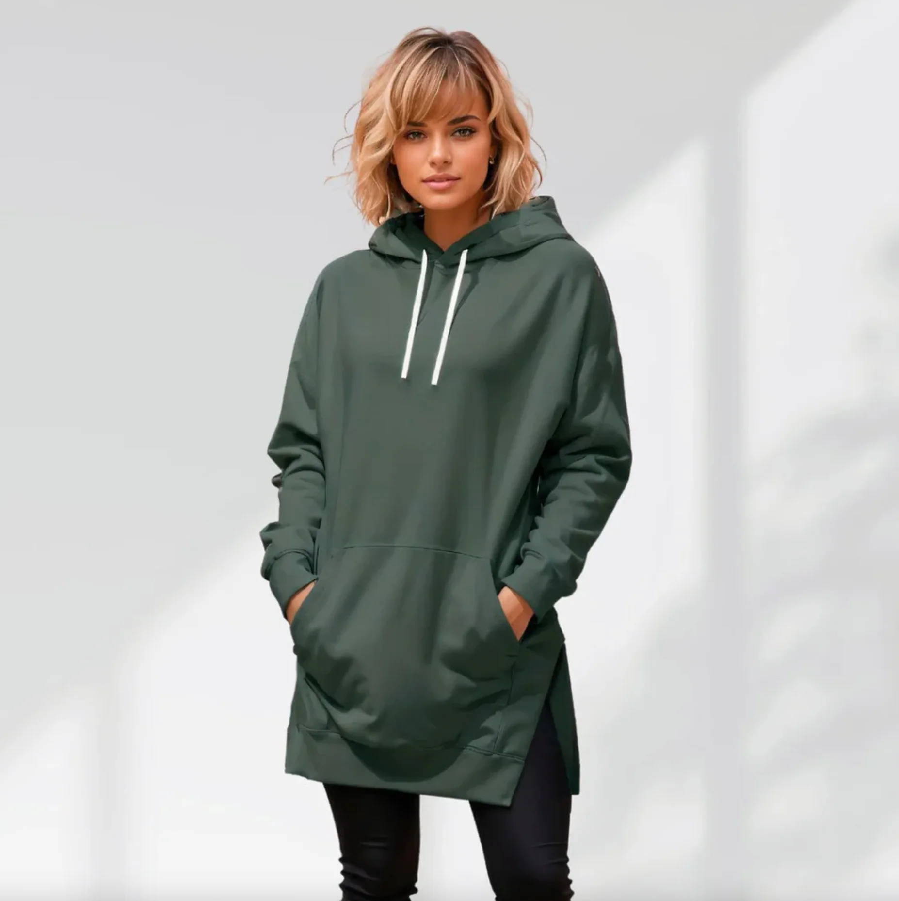 PinkSugar Oversized Hoodie Dress - Image 2