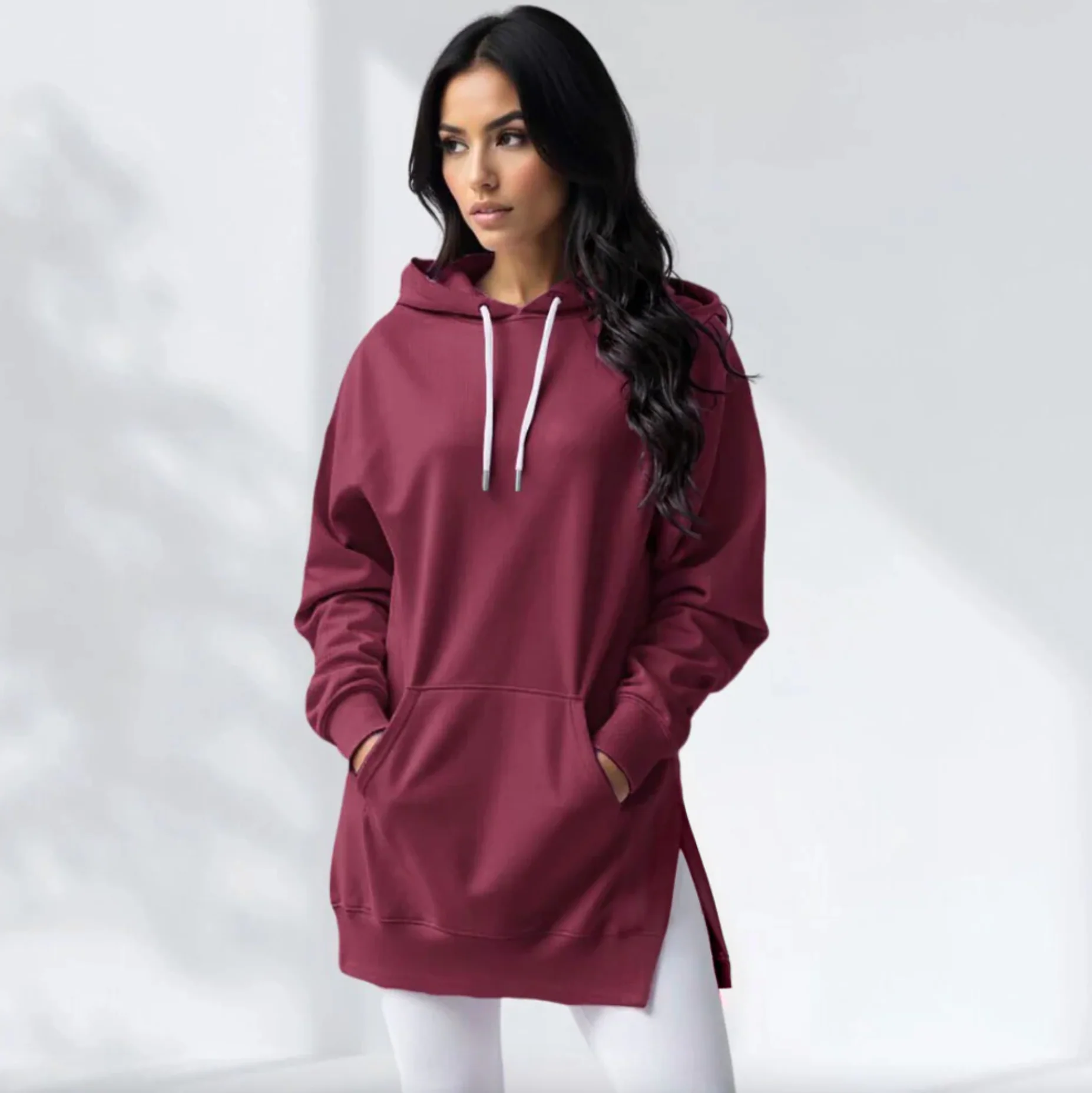 PinkSugar Oversized Hoodie Dress - Image 6