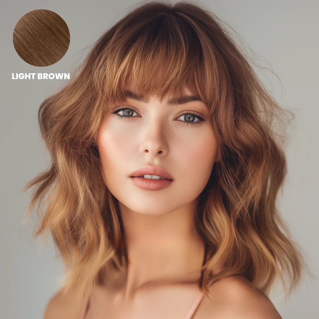 PinkSugar's Clip-On Bangs (100% Real Hair) - Image 4