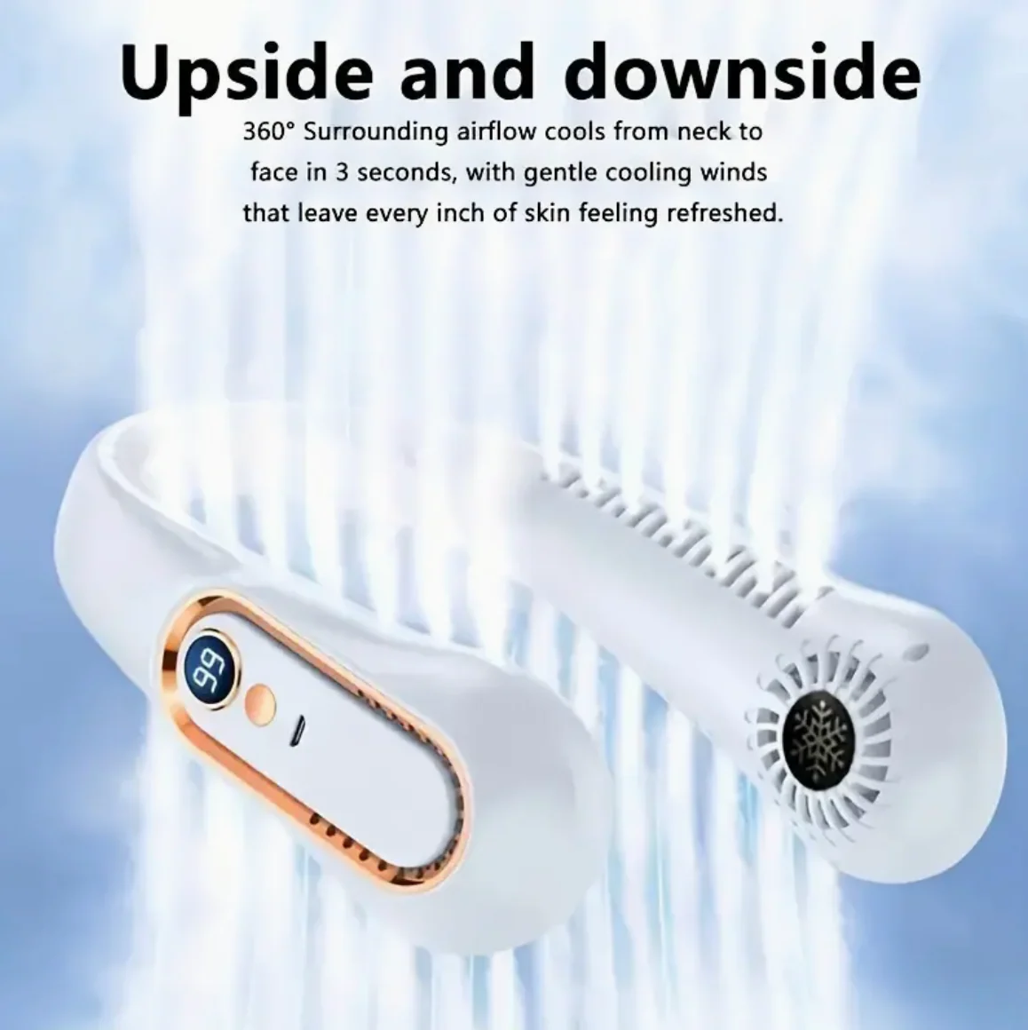 Portable Neck Cooling Fan - Image 3