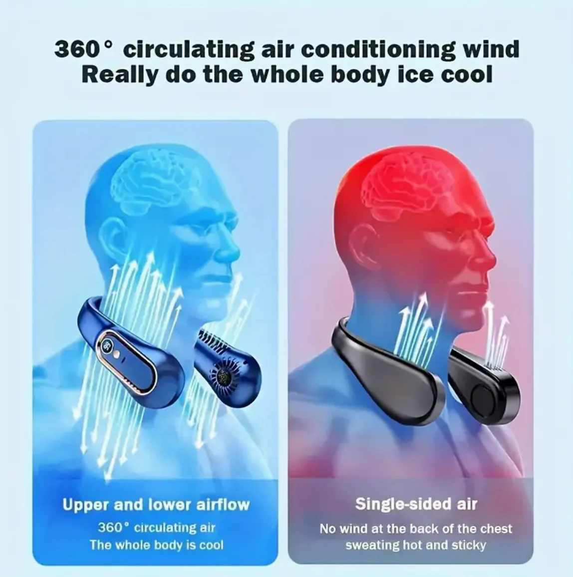 Portable Neck Cooling Fan - Image 4