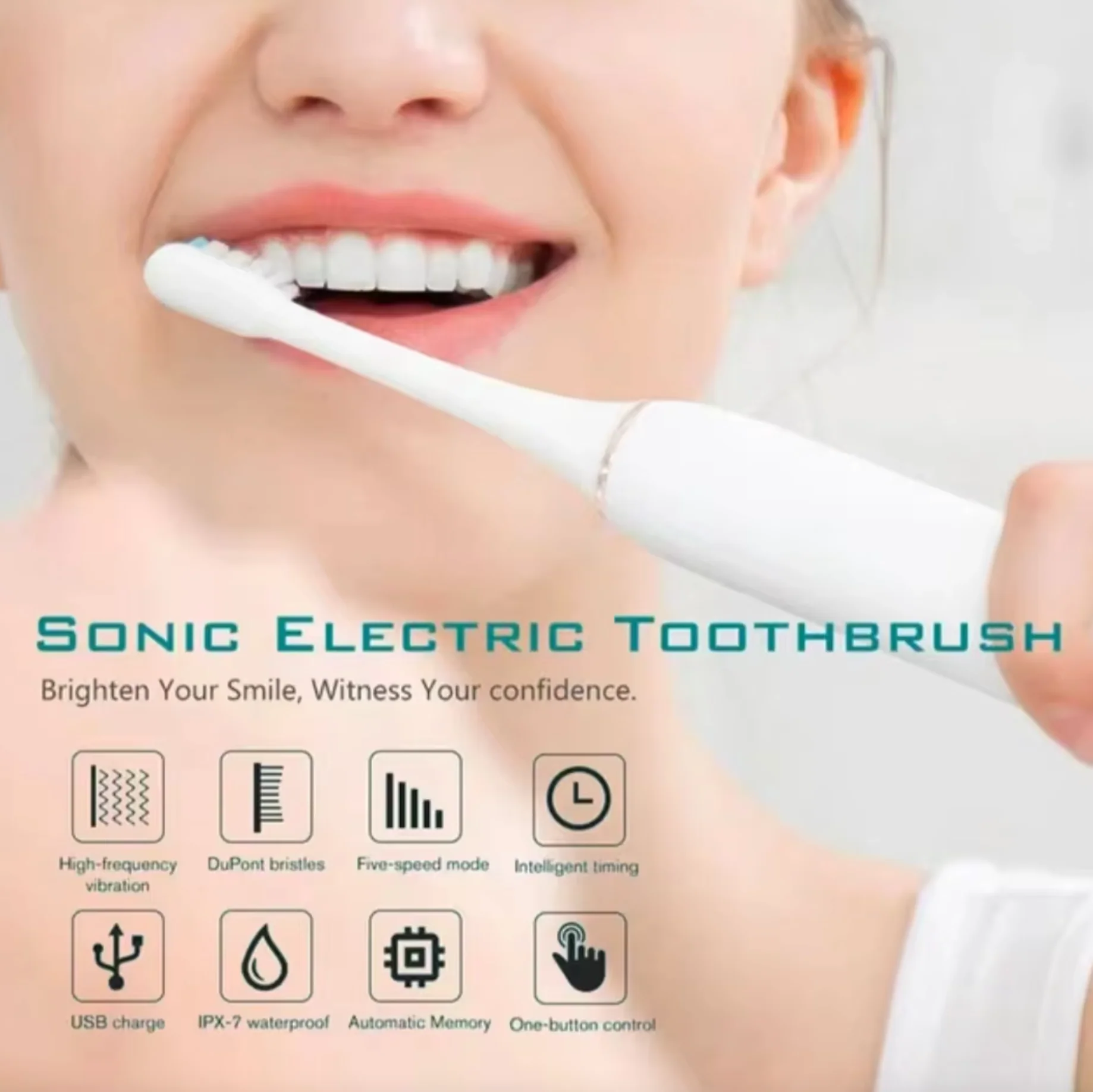 SonicX Electric Toothbrush - Image 4