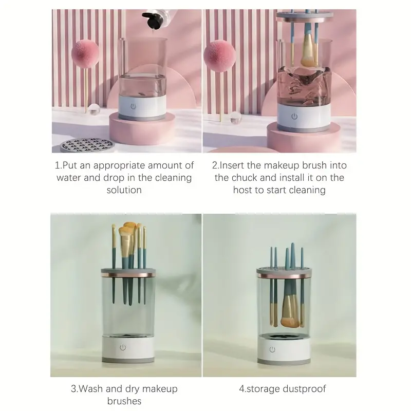 SUGA Automatic Makeup Brush Cleaner - Image 2