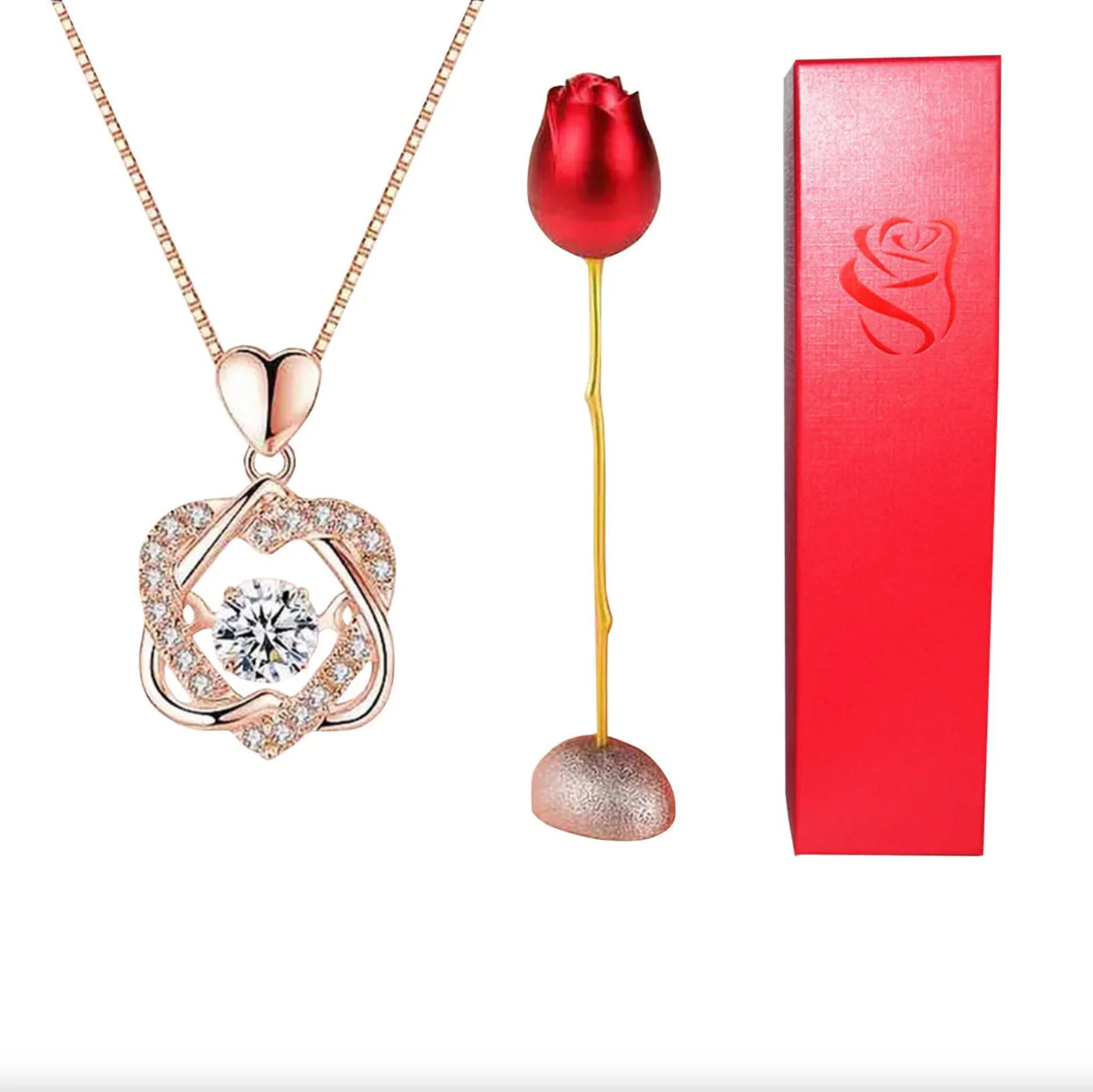 The Forever Rose Necklace - Image 2