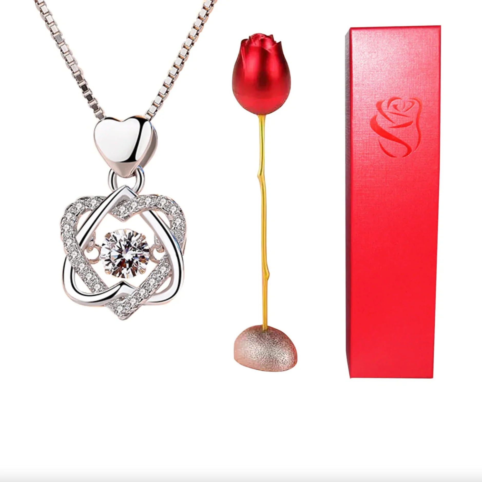The Forever Rose Necklace - Image 3
