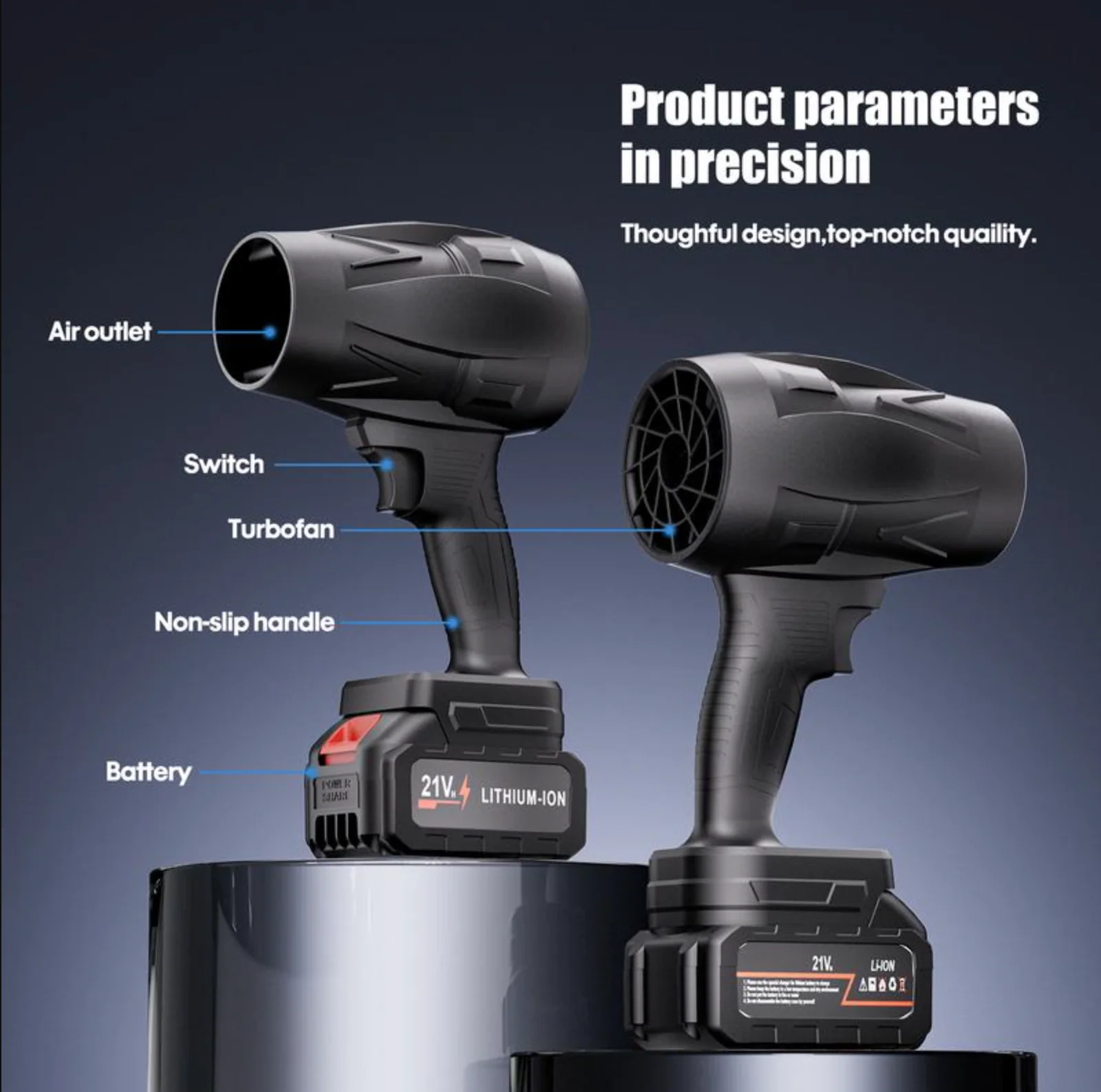 Turbo Jet Electric Leaf Blower - Image 5