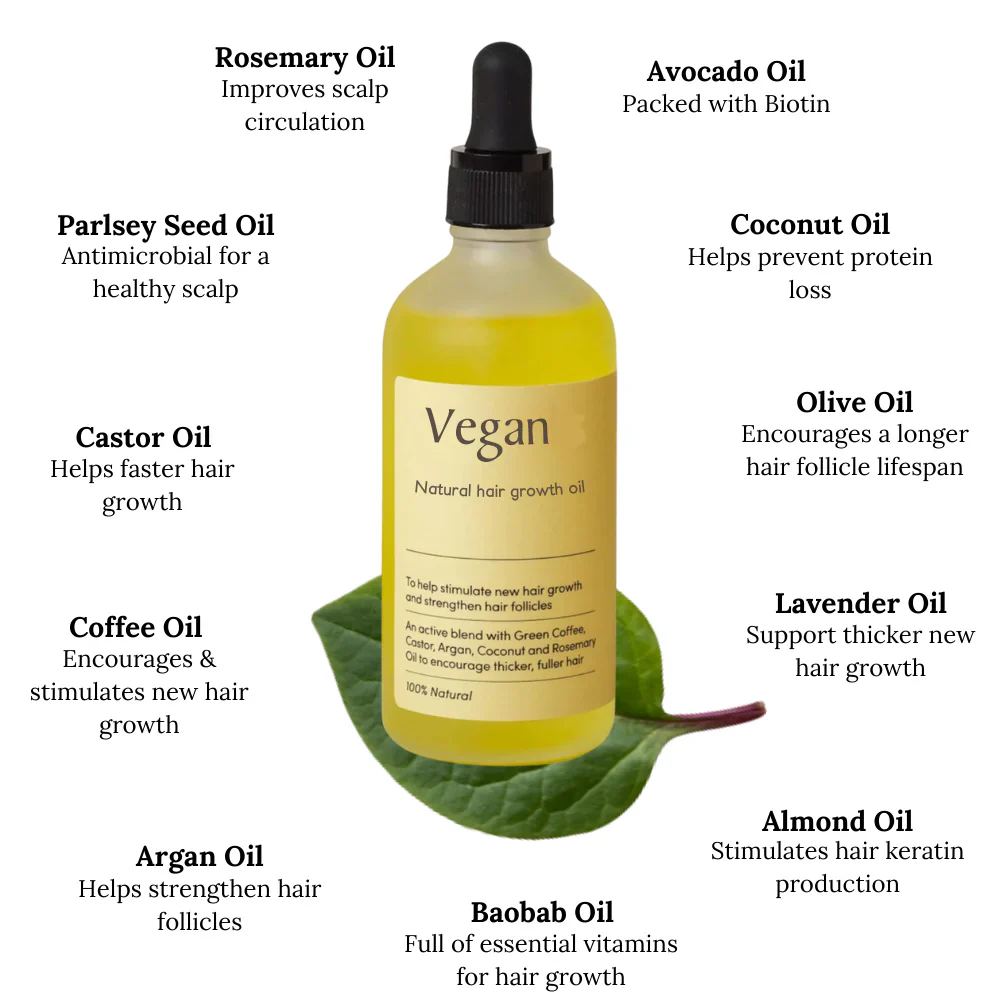 Vegan Hair Growth Oil - Image 3