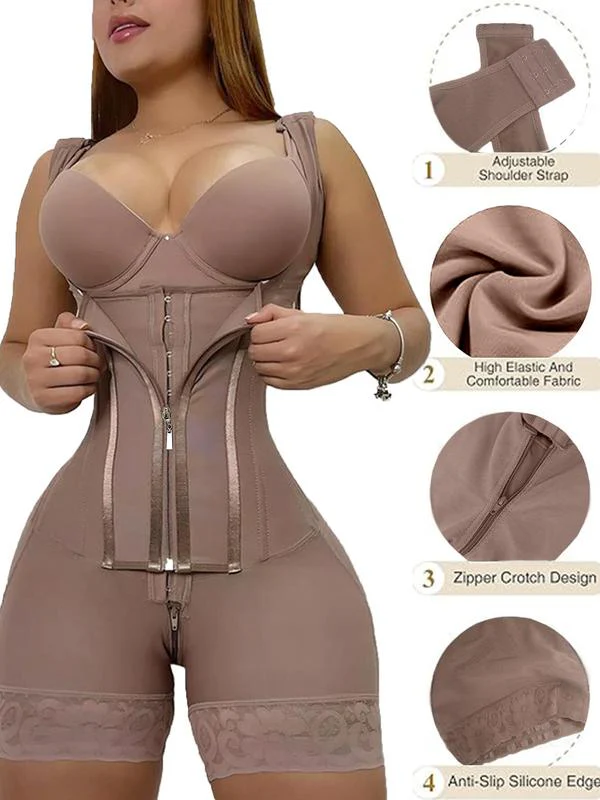 Zipper Corset Shapewear - Image 4
